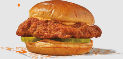 Popeyes Blackened Chicken Sandwich Nutrition Facts