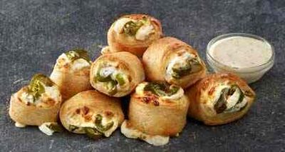 Papa John's Jalapeno Popper Rolls Nutrition Facts
