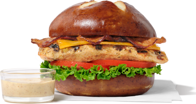 Chick-fil-A Grilled Pretzel Cheddar Club Sandwich Nutrition Facts