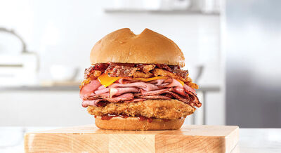 Arby's Bourbon BBQ Barrel Stack Nutrition Facts