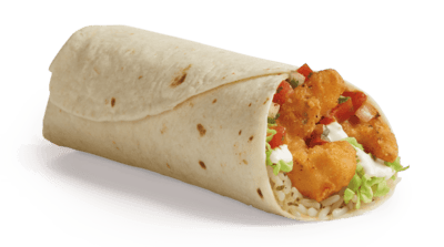 Del Taco Crispy Jumbo Shrimp Burrito Nutrition Facts