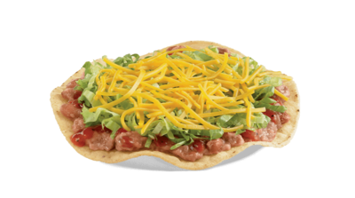 Del Taco Vegetarian Crunchtada Tostada Nutrition Facts