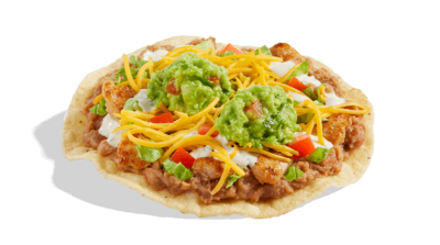Del Taco Crunchtada Tostada Nutrition Facts