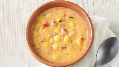 Panera Kids Summer Corn Chowder Nutrition Facts