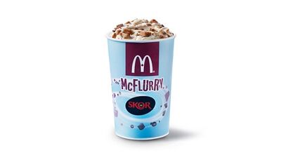 McDonald's Skor McFlurry Nutrition Facts