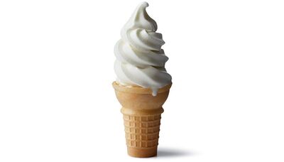 McDonald's Vanilla Ice Cream Cone Nutrition Facts