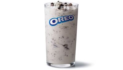 McDonald's Regular McFlurry w/ OREO Cookies Nutrition Facts