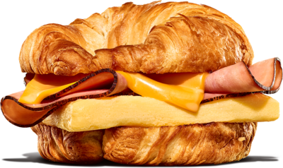 Burger King Ham, Egg & Cheese Croissan'Wich Nutrition Facts