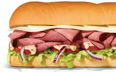 Subway Garlic Roast Beef Nutrition Facts