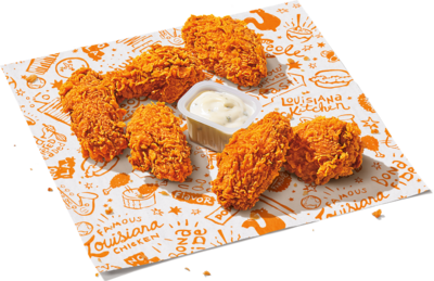 Popeyes Ghost Pepper Wings Nutrition Facts