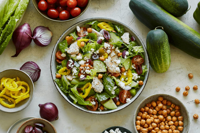 Honeygrow Greek Out Salad Nutrition Facts