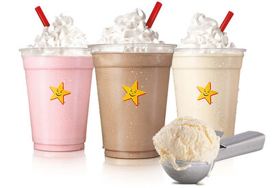 Hardee's Ice Cream Shake Nutrition Facts