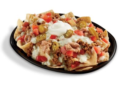 Del Taco Queso Loaded Nachos Nutrition Facts