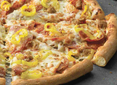 Papa John's Zesty Italian Trio on Gluten Free Crust Nutrition Facts