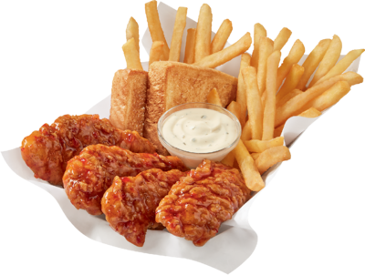 Dairy Queen Sweet Chili Sauced & Tossed Chicken Strip Basket Nutrition Facts
