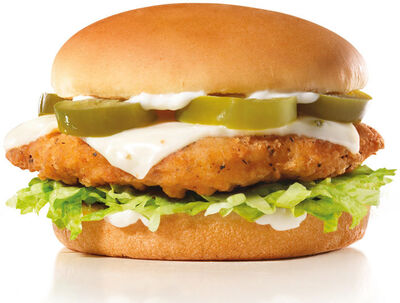 Carl's Jr Fiery Chicken Sandwich Nutrition Facts