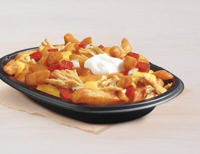 Taco Bell Buffalo Chicken Nacho Fries Nutrition Facts