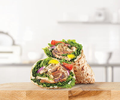 Arby's Creamy Mediterranean Wrap Nutrition Facts