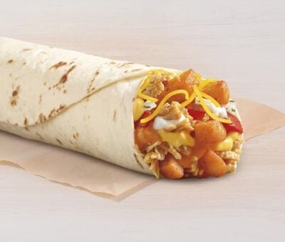 Taco Bell Buffalo Chicken Nacho Fries Burrito Nutrition Facts