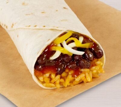 Taco Bell Black Bean Burrito Nutrition Facts