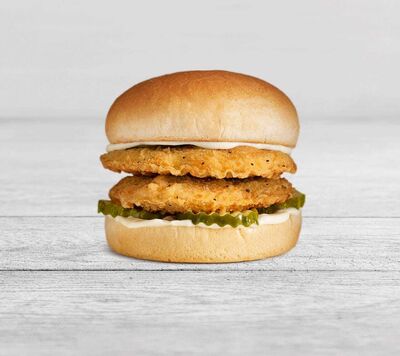 A&W Double Chicken Buddy Burger Nutrition Facts