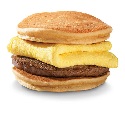 Hardee's Hot Cake Breakfast Sandwich Nutrition Facts