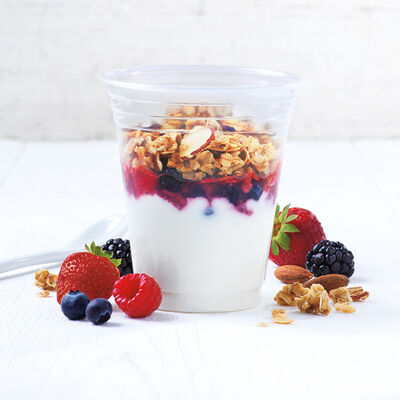 Tim Hortons Vanilla Greek Yogurt with Berries & Granola