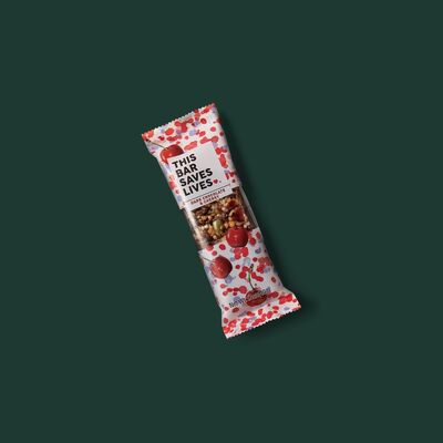 Starbucks Dark Chocolate Cherry & Sea Salt This Bar Saves Lives Nutrition Facts