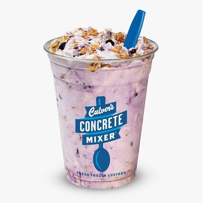 Culvers Blueberry Cobbler Concrete Mixer Nutrition Facts