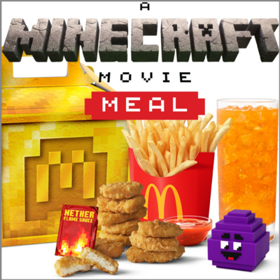 McDonald's McNuggets Minecraft Movie Meal Nutrition Facts