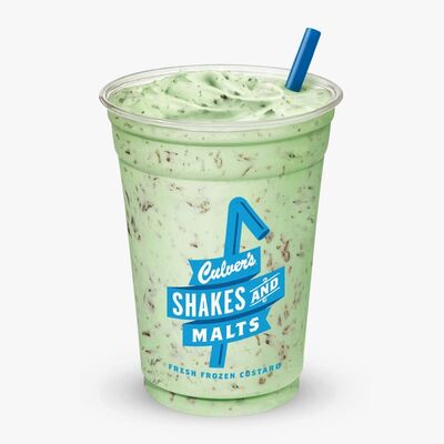 Culvers Mint Chip Shake Nutrition Facts