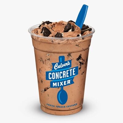 Culvers Chocolate Oreo Concrete Mixer Nutrition Facts