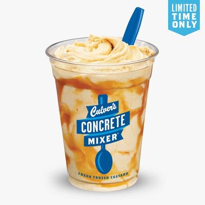 Culvers Salted Caramel Pumpkin Concrete Mixer Nutrition Facts