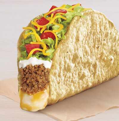 Taco Bell Beef Crispy Melt Taco Nutrition Facts