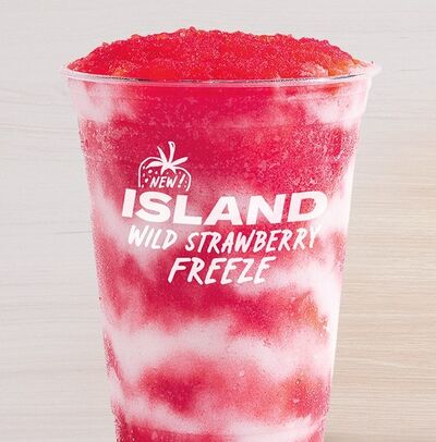 Taco Bell Island Strawberry Freeze Nutrition Facts