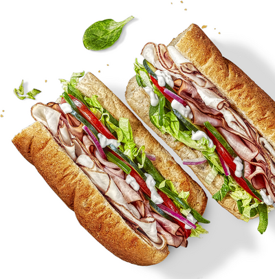 Subway 6" Oven Roasted Turkey & Ham Nutrition Facts