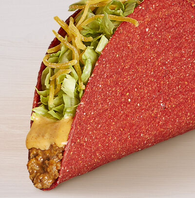 Taco Bell Volcano Taco