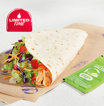 Taco Bell Caliente Cantina Chicken Soft Taco Nutrition Facts