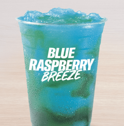 Taco Bell Blue Raspberry Breeze Freeze Nutrition Facts