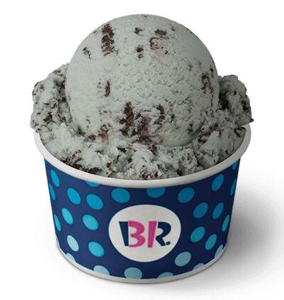 Baskin-Robbins Mint Chocolate Chip Ice Cream Nutrition Facts