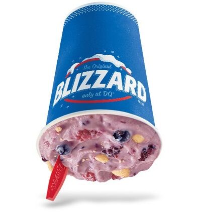 Dairy Queen Harvest Berry Pie Blizzard Nutrition Facts