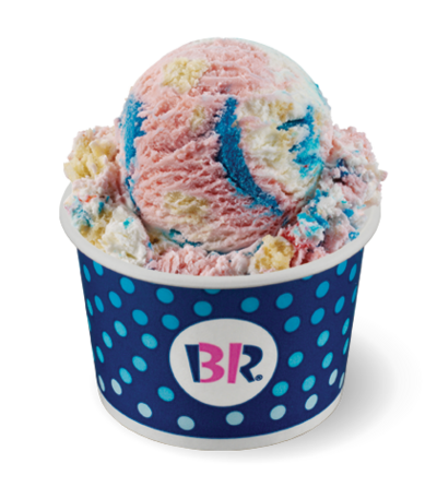 Baskin-Robbins Small Scoop America's Birthday Cake Ice Cream Nutrition Facts
