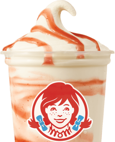 Wendy's Strawberry Vanilla Frosty Swirl Nutrition Facts