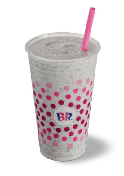 Baskin-Robbins Mint Chocolate Chip Milkshake Nutrition Facts