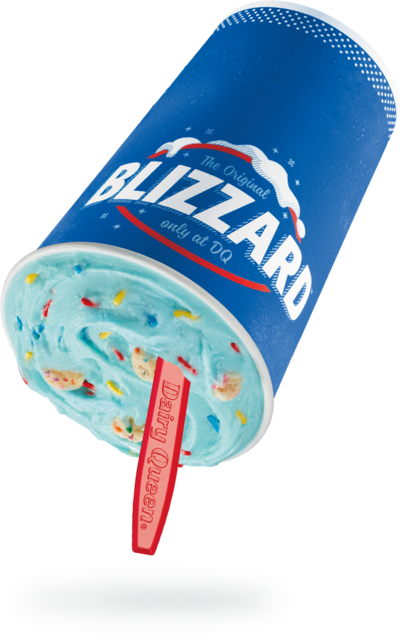 Dairy Queen Superman Cake Batter Cookie Dough Blizzard Nutrition Facts