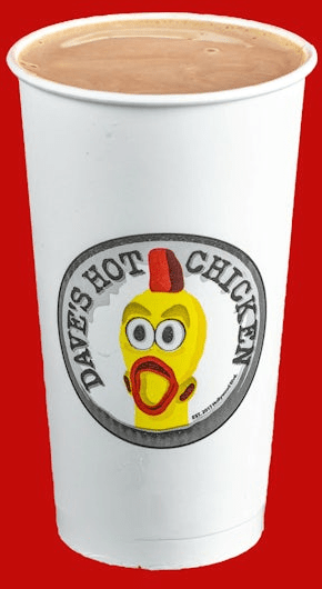 Dave's Hot Chicken Chocolate Shake Nutrition Facts