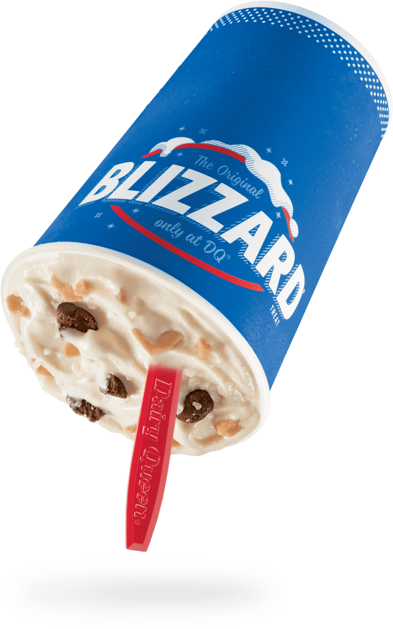 Dairy Queen Sea Salt Toffee Fudge Blizzard