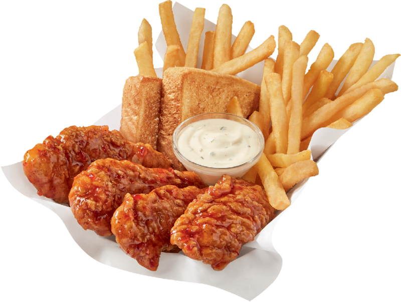 Dairy Queen Sweet Chili Sauced & Tossed Chicken Strip Basket