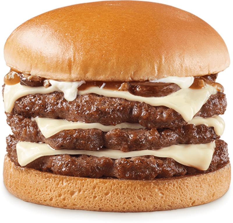 Dairy Queen Mushroom Cheeseburger Stackburger