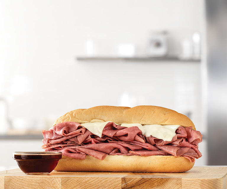 Arby's Half Pound French Dip & Swiss Nutrition Facts